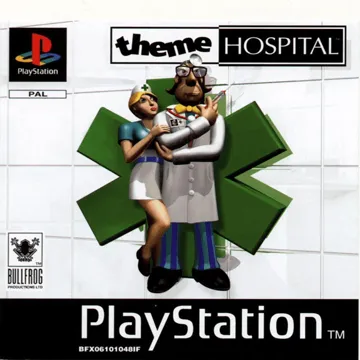 Theme Hospital (JP) box cover front